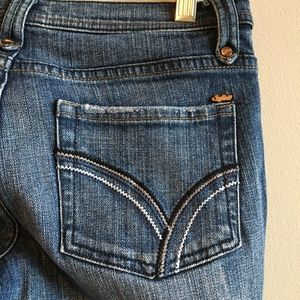 Distressed Bootcut Jean